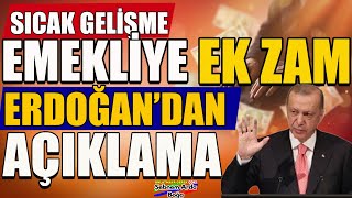 Son Dakika Emekliye Ekstra Zam Geliyor Erdoğandan Açıklama Resimi