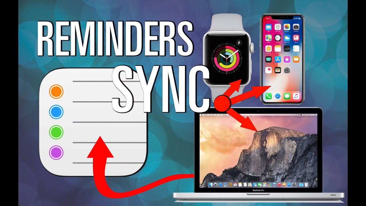Apple reminders, How to CREATE and SYNC reminders between Apple Watch