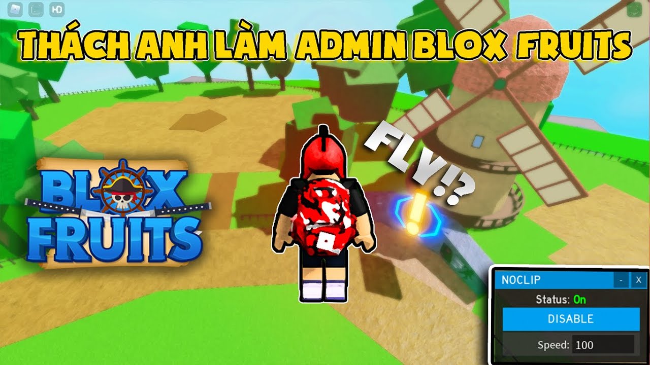 TH CH 12 TH CH ANH L M ADMIN GAME BLOX FRUITS NOOB POWER YouTube