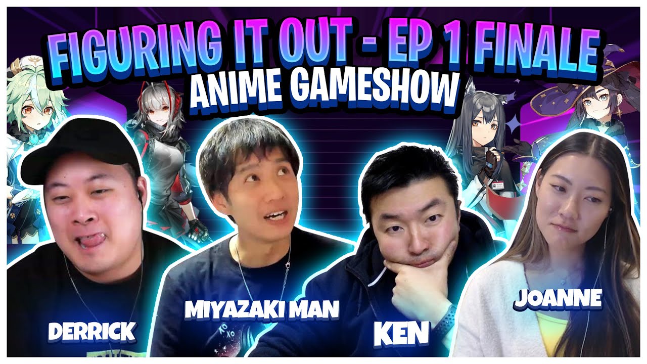 Figuring it Out Gameshow Episode 1 The Finale! 💖 We Crown the 1st Anime ...