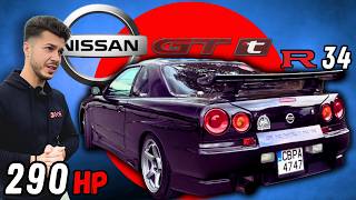 картинка: ЖИВА ЛЕГЕНДА! Nissan Skyline R34 GT-T Nismo 290+ кс