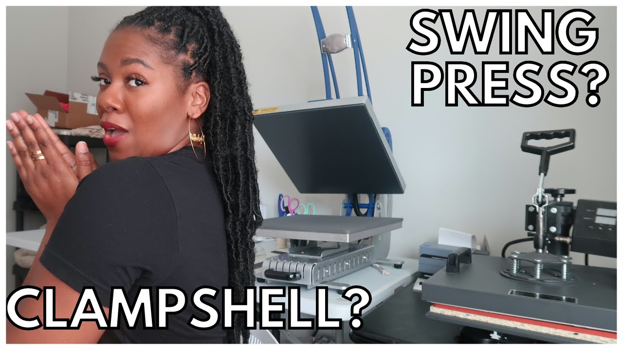 Heat Press Comparison: Clam Shell vs Swing Away Heat Press