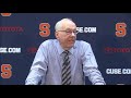 Jim Boeheim vs Old Dominion Postgame