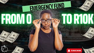 💰 From 0 to R10,000 — My Emergency Fund Challenge with Franc! ✅