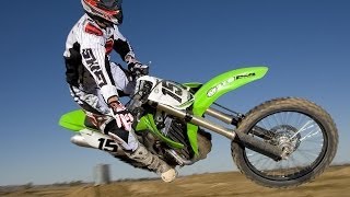 2009 Kawasaki KX450F - 450MX Shootout - MotoUSA