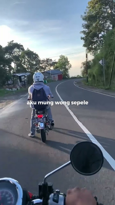 aku mung wong sepele| story wa anak motor cb