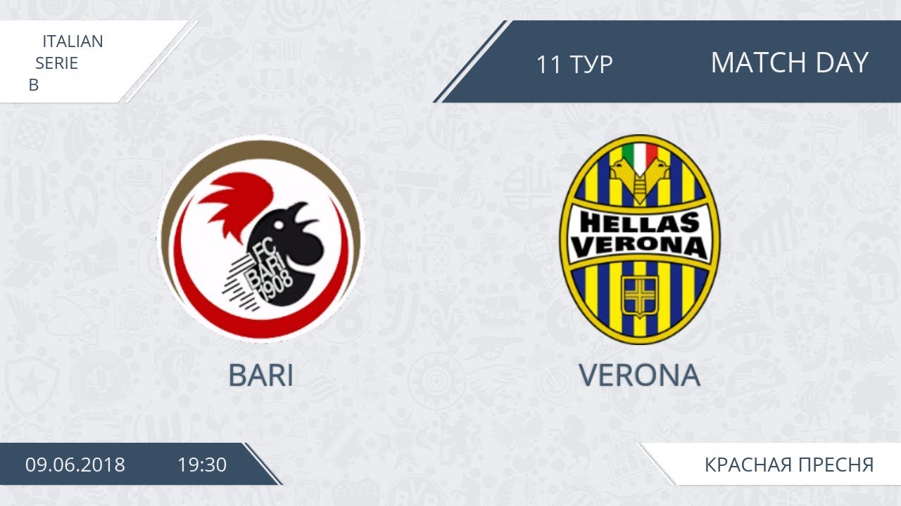 AFL18. Italy. Serie B. Day 11. Bari - Verona