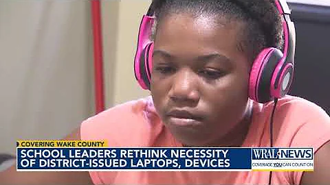 Wake County school leaders discuss the future of laptops in schools