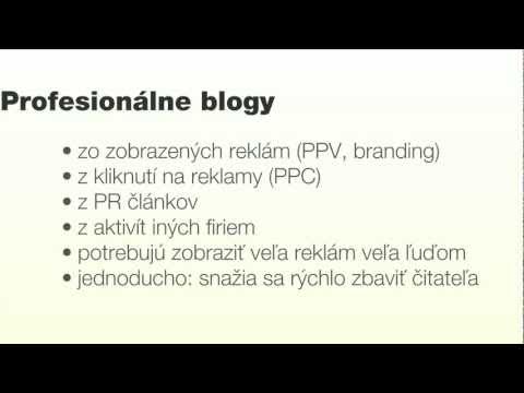 Video: Opýtajte Sa čitateľov: Prečo Blogujete? Sieť Matador