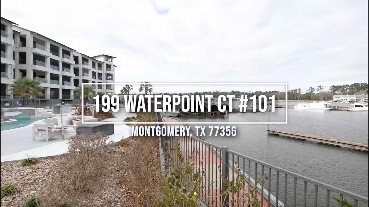 Luxury Condo for Sale Lake Conroe Shoreline On The Lake YouTube