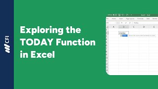 Today's Date Function in Excel | Corporate Finance Institute by Corporate Finance Institute 623 views 1 month ago 1 minute, 13 seconds