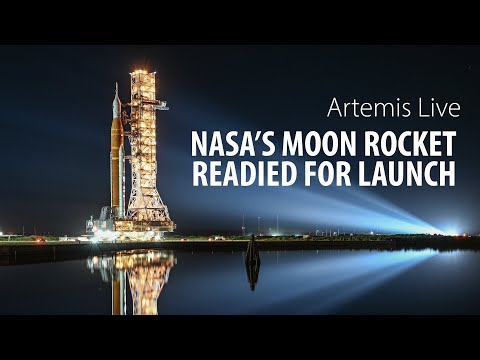 Artemis Live! Watch NASA's new Moon rocket at the launch pad