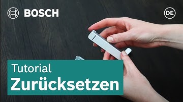 Zurücksetzen des Tür-/Fensterkontakts | Bosch Smart Home