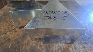 Sheet Metal is Fun! Triangle Table