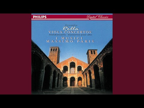 Rolla: Divertimento in F for Viola and Strings - Rev. Franco Sciannameo