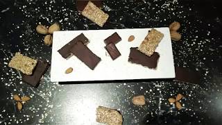 Granola Bars   أصابع الشوفان والمكسرات دون فرن  ( أصابع الطاقة للأطفال )