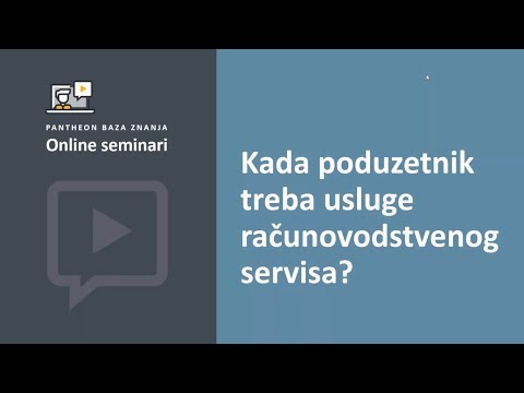 Video: Da li poduzetnik pojedinac treba računovođu?