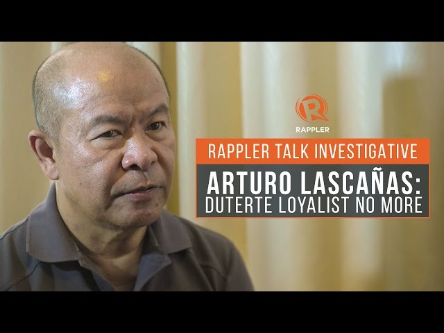 Rappler Talk Investigative: Arturo Lascañas, Duterte loyalist no more class=