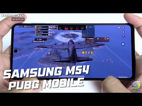 Samsung Galaxy M54 test game PUBG Mobile Update 2024 | Exynos 1380