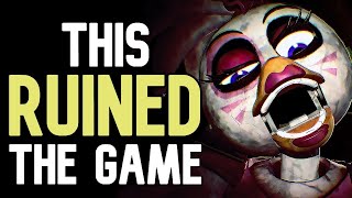WHAT RUINED FNaF SECURITY BREACH? 🧐
