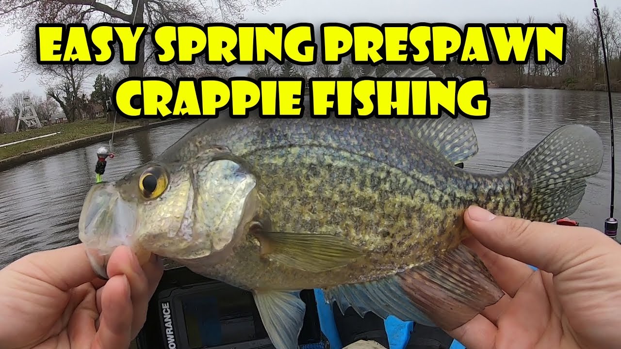 Spring Fish Spawn Fishing for Spring Pre-spawn Crappies by Floating Jigs - YouTube