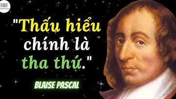 Blaise Pascal - Những danh ngôn triết học sâu sắc #readbooksapp