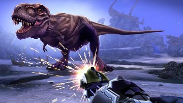 Săn Lùng T-Rex Con Trâu Đừng Hỏi - DINO HUNTER - Công Viên Khủng Long - Top Game Android, Ios