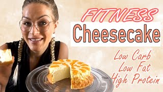 Das leckerste PROTEIN CHEESECAKE Rezept | low carb | low fat | low calorie | Fitness Rezept screenshot 4