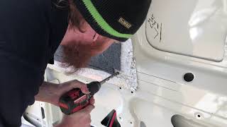 - Crafter Campervan Build - : Ep12 Rivnuts : - Self Build Campervan -