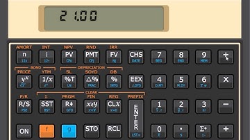 HP 12C Somar, adicionar, subtrair, multiplicar e dividir na calculadora financeira hp12c