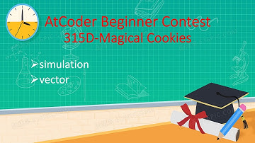 AtCoder Beginner Contest 315D #explain