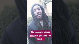 The enemy is closer to you than you think🙄 #chosenones #spirituality #enlightenment #gangstalking