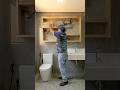 Rustic bathroom furniture
