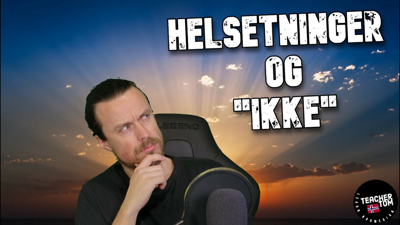 Lær Norsk! - Helsetninger - Inversjon - Hvor skal 