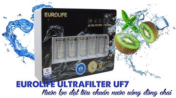 Máy lọc nước Ultrafilter Eurolife 7 cấp độ lọc EL-UF7, cho nguồn nước tinh khiết, đạt chuẩn