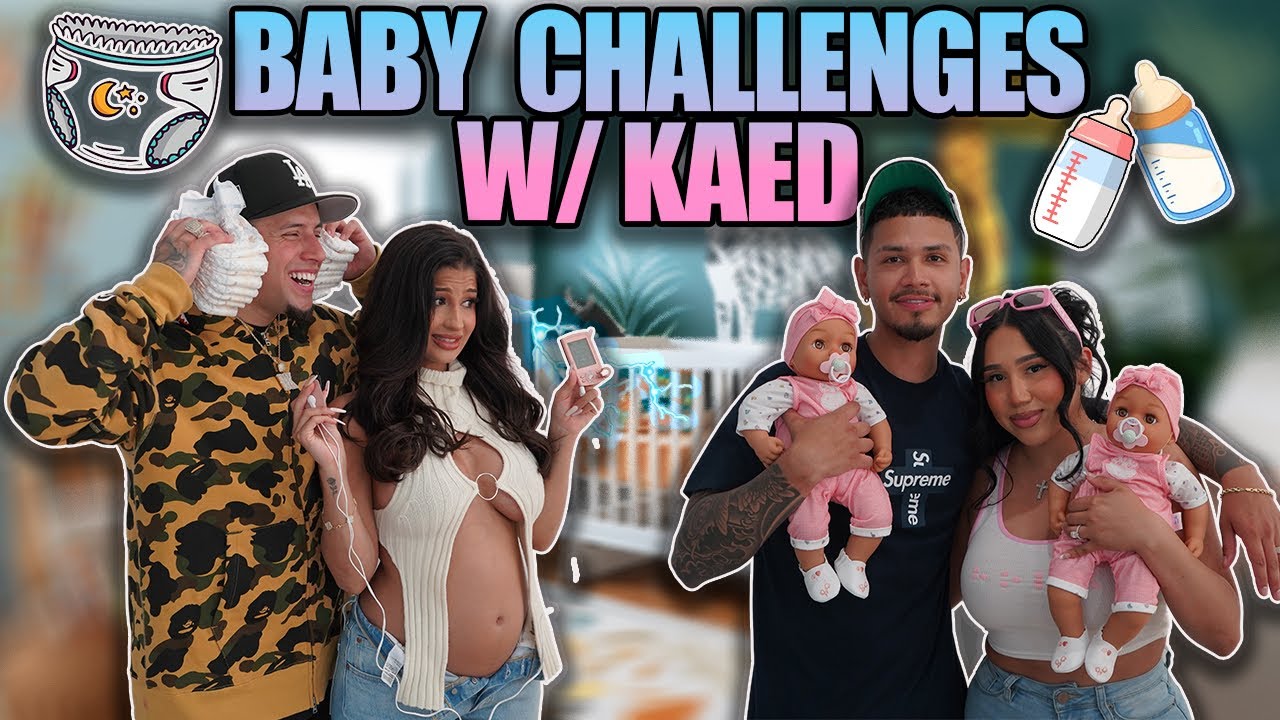 Outline Video BABY CHALLENGES w/ KAED !!