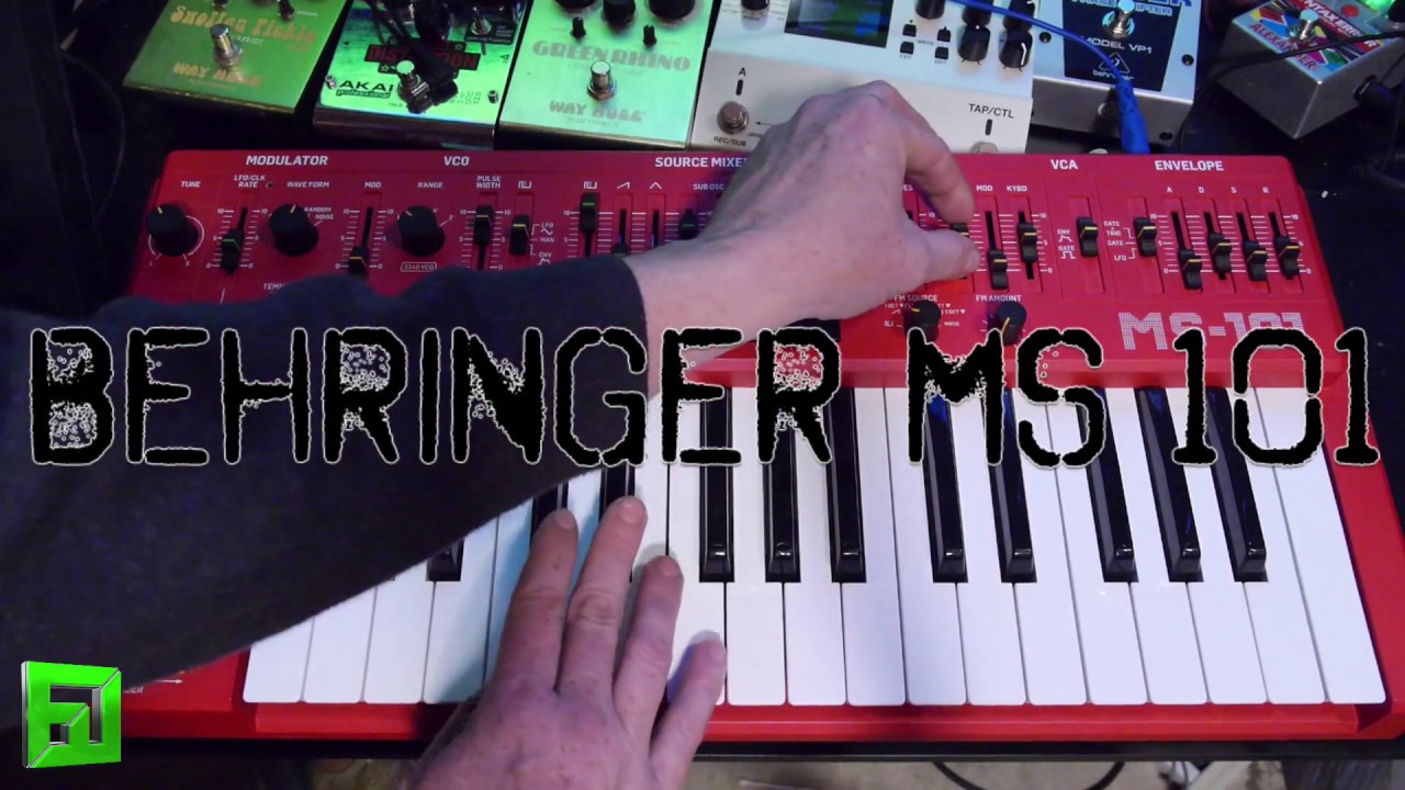 Behringer MS101 sequence demo