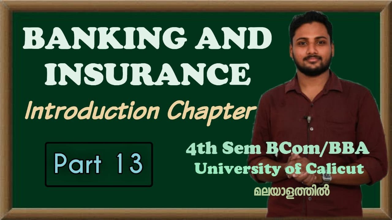 Unit Banking Branch Banking Banking And Insurance Calicut University