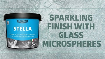 Sparkling finish with glass microspheres | STELLA ELEMENT DECOR