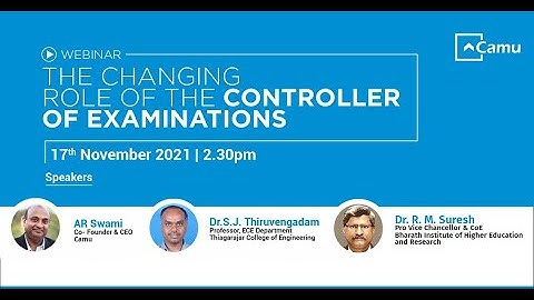 The changing role of the Controller of Examinations [Webinar]