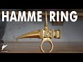 I made a Hammer-Ring  from brass