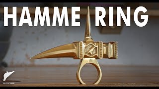 I made a HammerRing  from brass