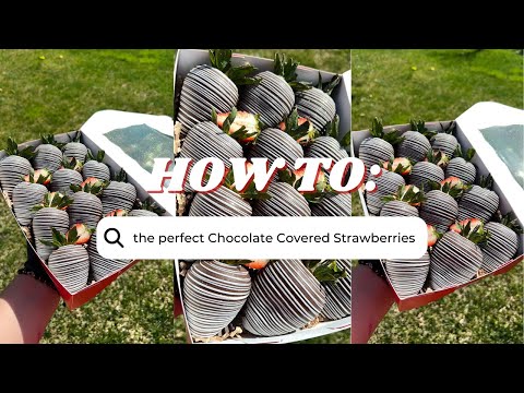 Video: För chokladdoppade jordgubbar?