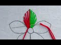 Hand Embroidery Super Creative Small Flower Embroidery Design For Beginner