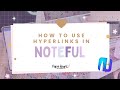 How To Use Hyperlinks In Noteful