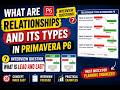 Primavera P6 Relationship Types Explained | Lead & Lag Interview Questions|PMP