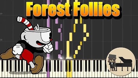 Cuphead - Forest Follies [Piano Tutorial] (Synthesia) HD Cover