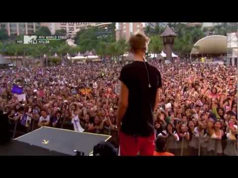 Justin Bieber - Boyfriend Live At MTV World Stage In Malaysia 2012