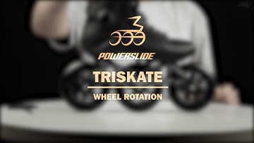 How to rotate your wheels on a Triskate