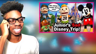 SML Movie - Junior's Sad Disney Trip! (Reaction)